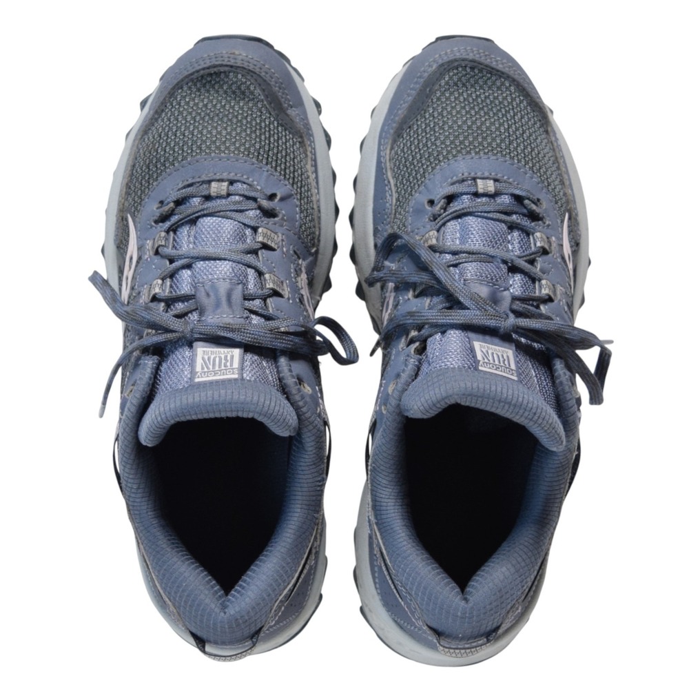 Saucony Excursion TR13 Womens Size 9 Trail Running Shoes Gray Blue S10524-3 - Picture 4 of 11